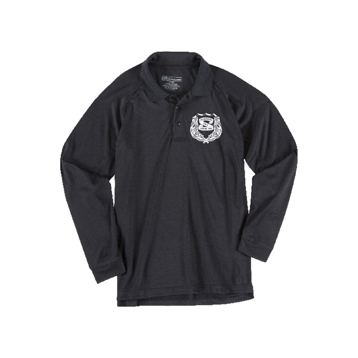 205 - CornerStone® - Select LONG Sleeve Snag-Proof Tactical Polo (PBA EMBROIDERED)