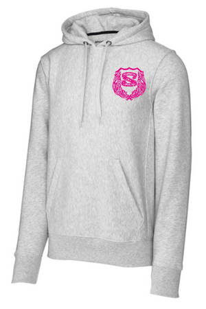 205- Sport-Tek® Super Heavyweight Crewneck Sweatshirt (PINK Embroidered)