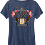 USA - Volunteer Knitwear™ Women’s Daily V-Neck Tee (250)