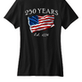 USA - Volunteer Knitwear™ Women’s Daily V-Neck Tee (250)