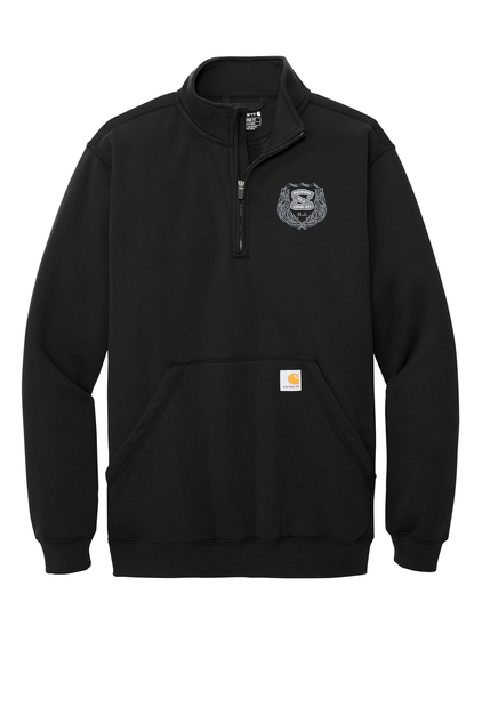 WWPBA 271 - Carhartt® MIDWEIGHT 1/4-Zip Mock Neck Sweatshirt (PBA)