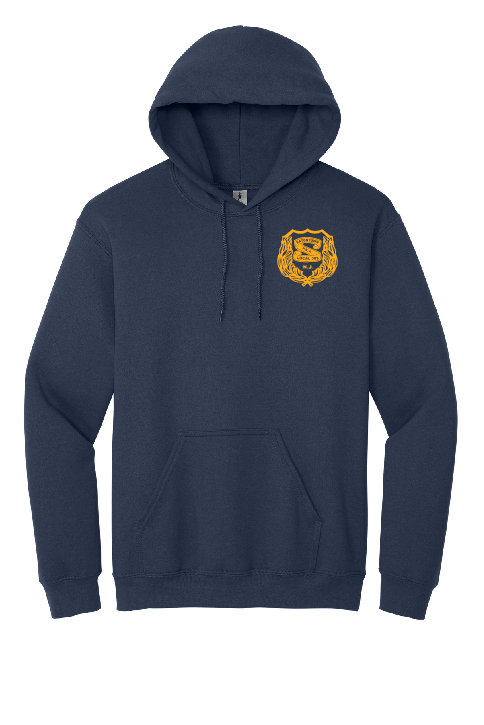 305 -Gildan® DryBlend® Pullover Hooded Sweatshirt Brand Logo