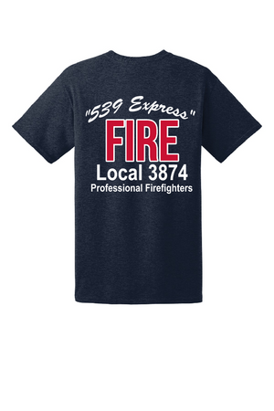 UFFD - IAFF LOCAL 3874 - Hanes® - EcoSmart® 50/50 Cotton/Poly T-Shirt