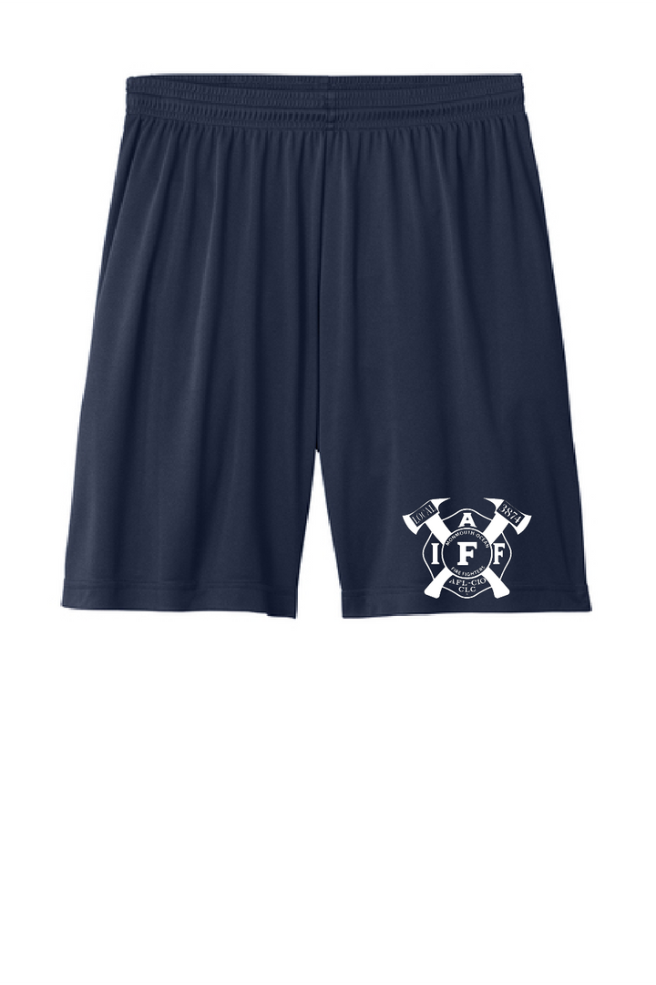 UFFD - Sport-Tek® PosiCharge® Competitor™ Pocketed Short (3874 Maltese AX - WHITE LOGO)
