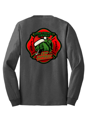 UFFD -  CHRISTMAS- Gildan® - DryBlend® 50 Cotton/50 Poly Long Sleeve T-Shirt