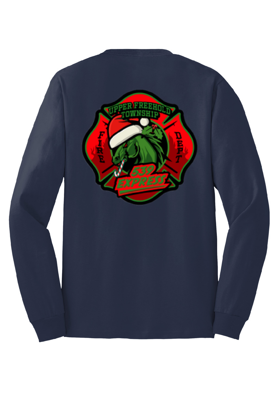 UFFD -  CHRISTMAS- Gildan® - DryBlend® 50 Cotton/50 Poly Long Sleeve T-Shirt