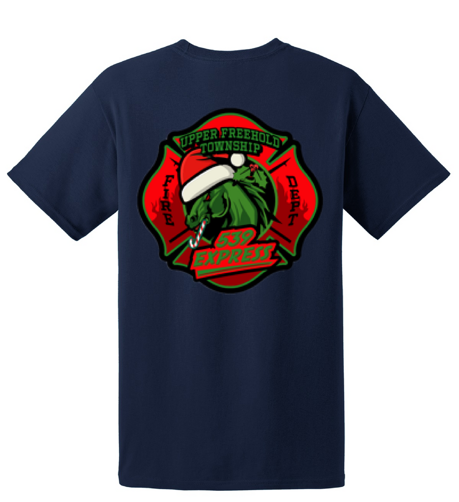 UFFD - CHRISTMAS- Hanes® - EcoSmart® 50/50 Cotton/Poly T-Shirt