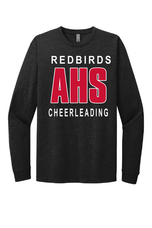 AHS Cheer - Triblend Long Sleeve Crewneck