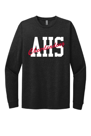 AHS Cheer - Triblend Long Sleeve Crewneck