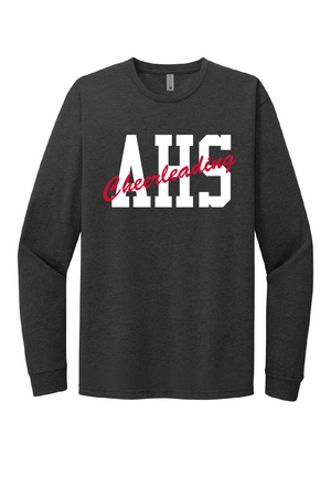 AHS Cheer - Triblend Long Sleeve Crewneck