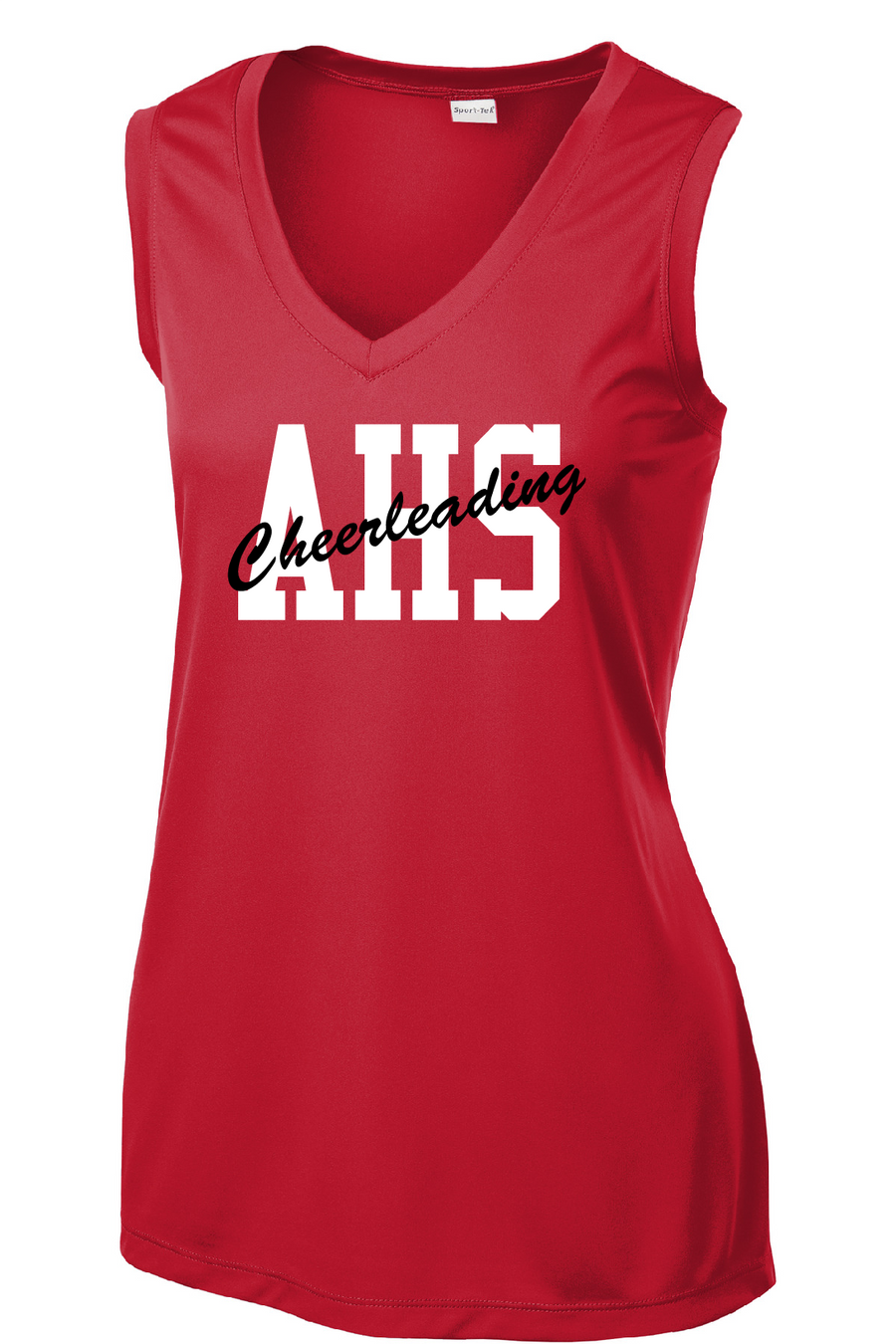 AHS Cheer - Sport-Tek® Ladies Sleeveless PosiCharge® Competitor™ V-Neck Tee