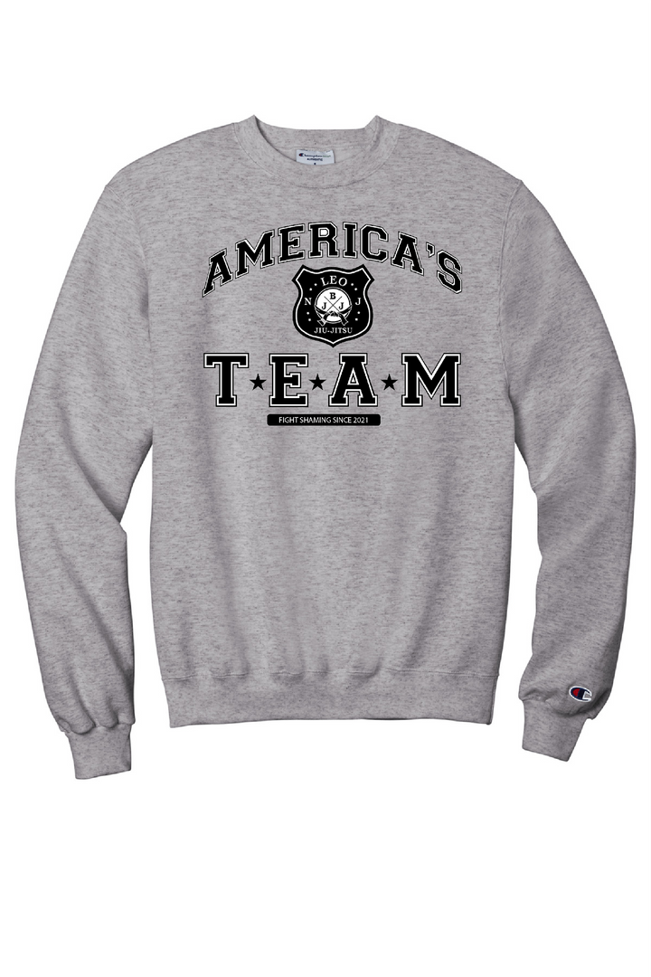 NJLEO - Champion Powerblend Crewneck Sweatshirt (AMERICA'S TEAM / KILL YOUR EGO)