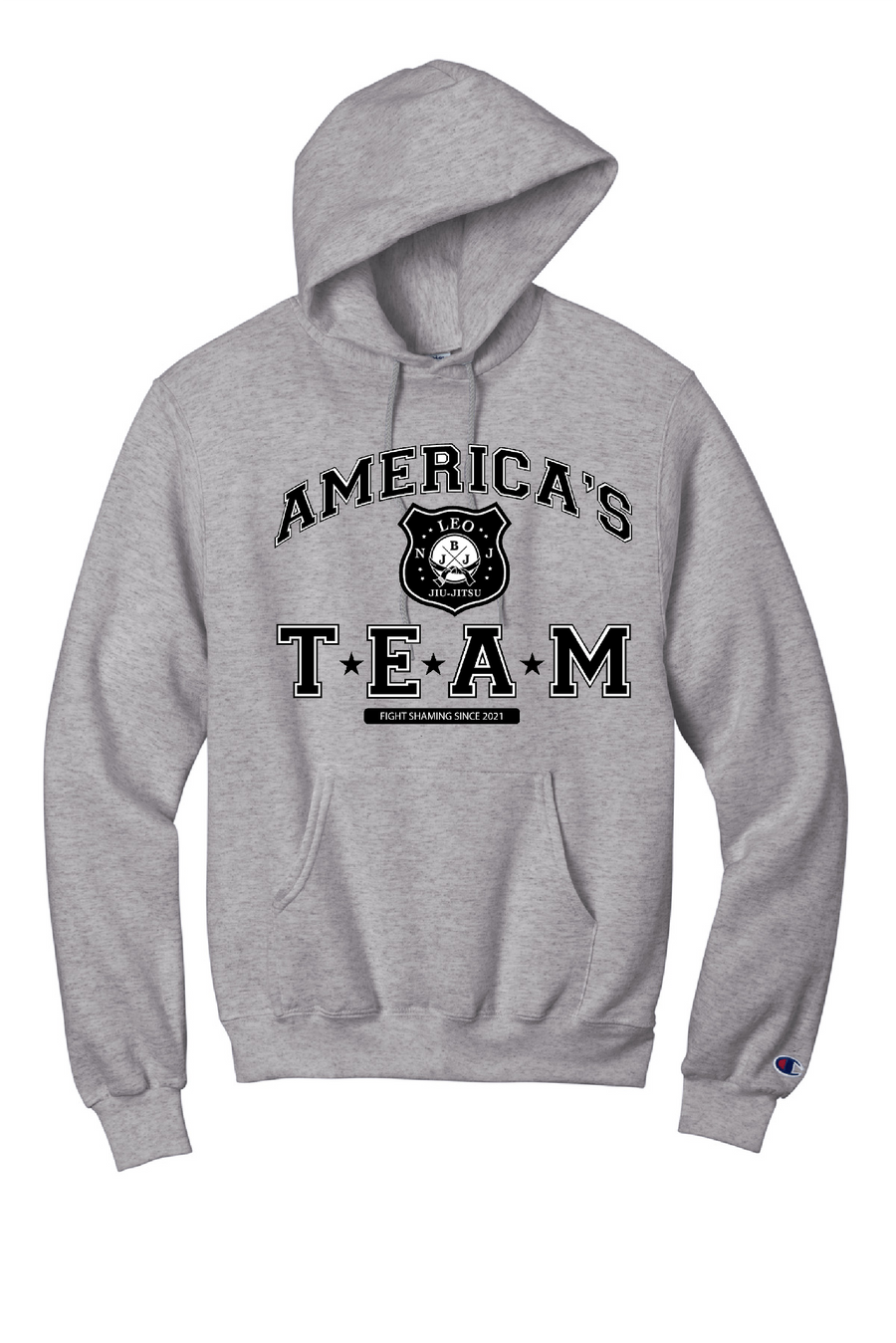 NJLEO - Champion Powerblend Hooded Sweatshirt (AMERICA'S TEAM / KILL YOUR EGO)