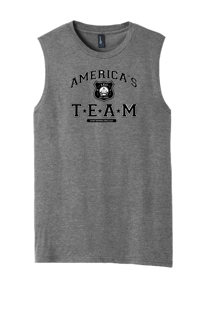 NJLEO - Jersey Muscle Tank (AMERICA'S TEAM / KILL YOUR EGO)