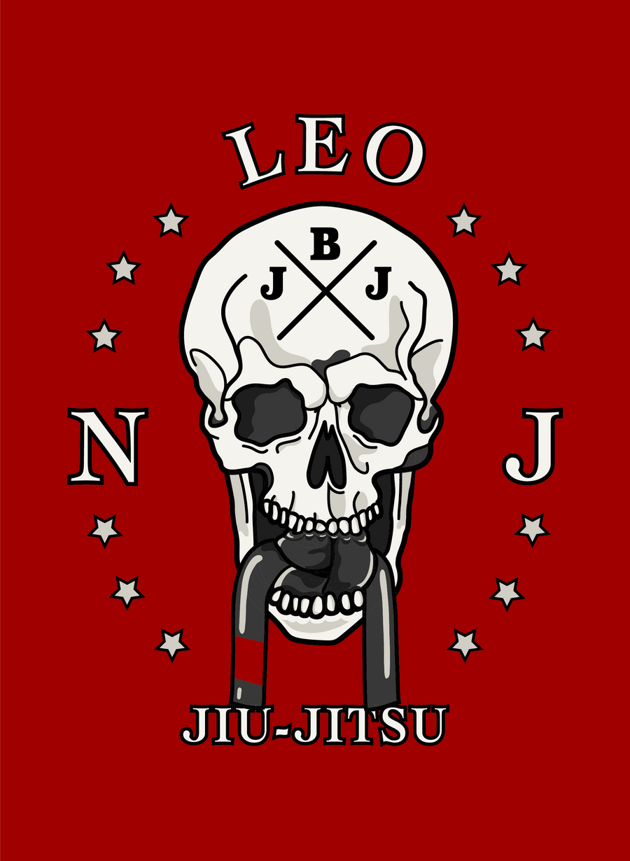 NJLEO- Women's Racerback Tank Top (JUST TRAIN / SKULL)