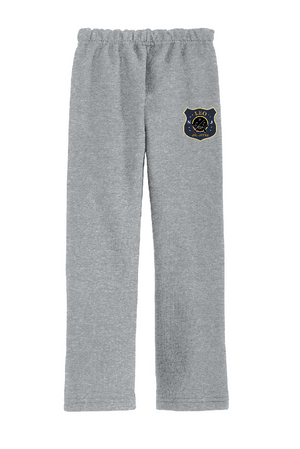 NJLEO - Sport-Tek® Open Bottom Sweatpant (Navy Blue JJ Logo)