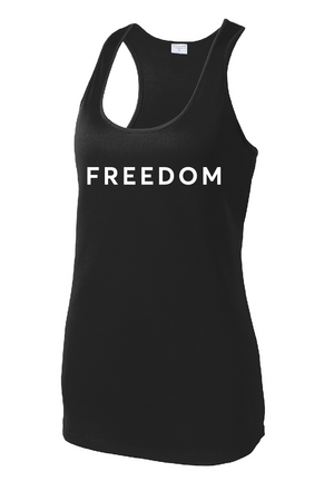 FREEDOM (CJK) - Sport-Tek® Women's PosiCharge® Competitor™ Racerback Tank