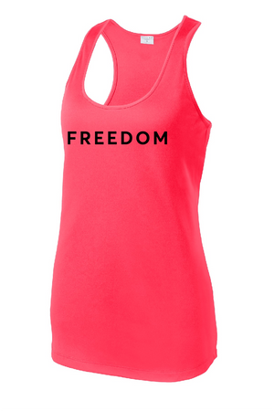 FREEDOM (CJK) - Sport-Tek® Women's PosiCharge® Competitor™ Racerback Tank