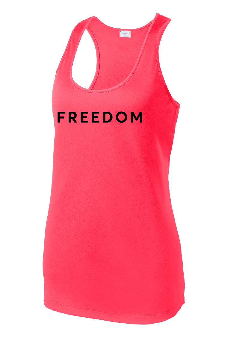 FREEDOM (CJK) - Sport-Tek® Women's PosiCharge® Competitor™ Racerback Tank