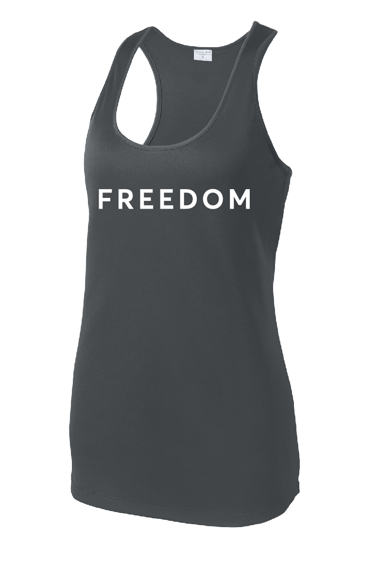 FREEDOM (CJK) - Sport-Tek® Women's PosiCharge® Competitor™ Racerback Tank