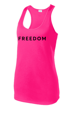 FREEDOM (CJK) - Sport-Tek® Women's PosiCharge® Competitor™ Racerback Tank