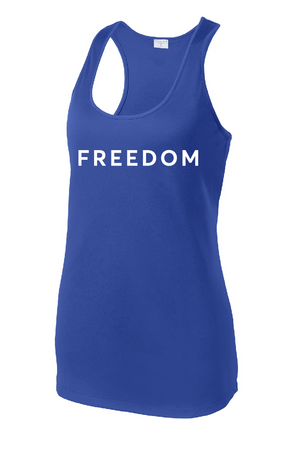 FREEDOM (CJK) - Sport-Tek® Women's PosiCharge® Competitor™ Racerback Tank