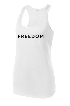 FREEDOM (CJK) - Sport-Tek® Women's PosiCharge® Competitor™ Racerback Tank