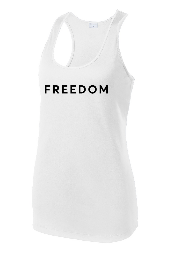 FREEDOM (CJK) - Sport-Tek® Women's PosiCharge® Competitor™ Racerback Tank