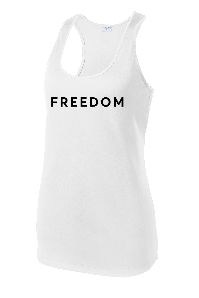 FREEDOM (CJK) - Sport-Tek® Women's PosiCharge® Competitor™ Racerback Tank