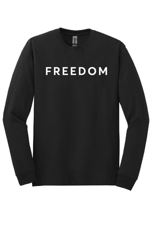 FREEDOM (CJK) - Gildan® Heavy Cotton™ 100% Cotton Long Sleeve T-Shirt