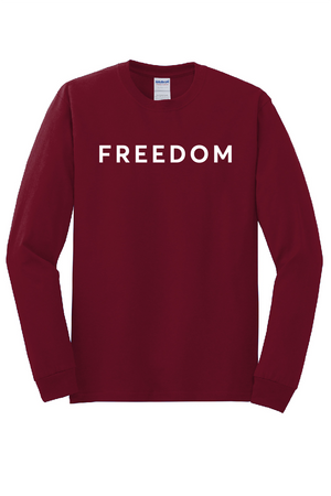 FREEDOM (CJK) - Gildan® Heavy Cotton™ 100% Cotton Long Sleeve T-Shirt