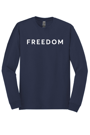 FREEDOM (CJK) - Gildan® Heavy Cotton™ 100% Cotton Long Sleeve T-Shirt