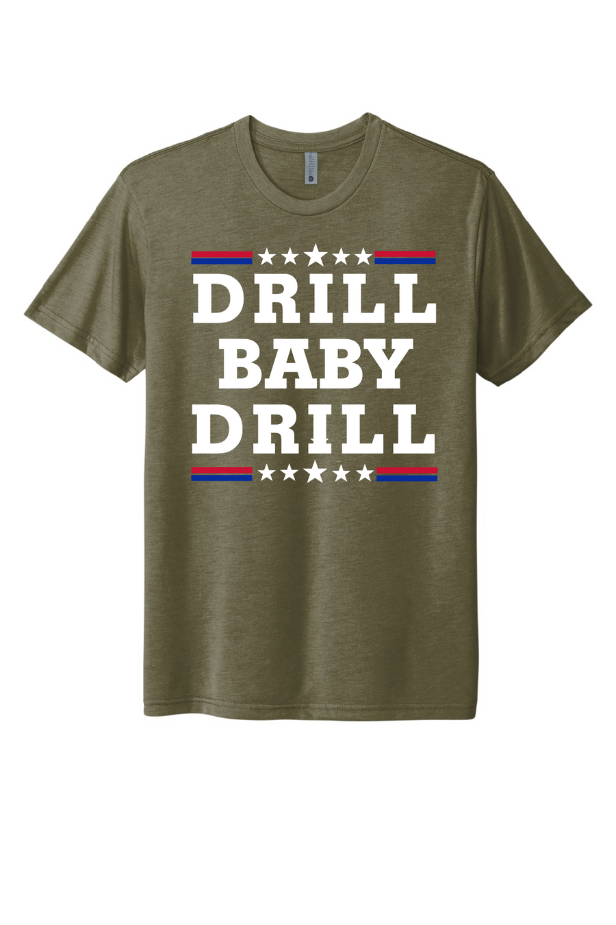 TRUMP - DRILL BABY DRILL - USA-Made Jersey Tee