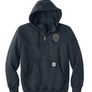 DCJ - Carhartt ® Rain Defender ® Paxton Heavyweight Hooded Zip Mock Sweatshirt (embroidered)