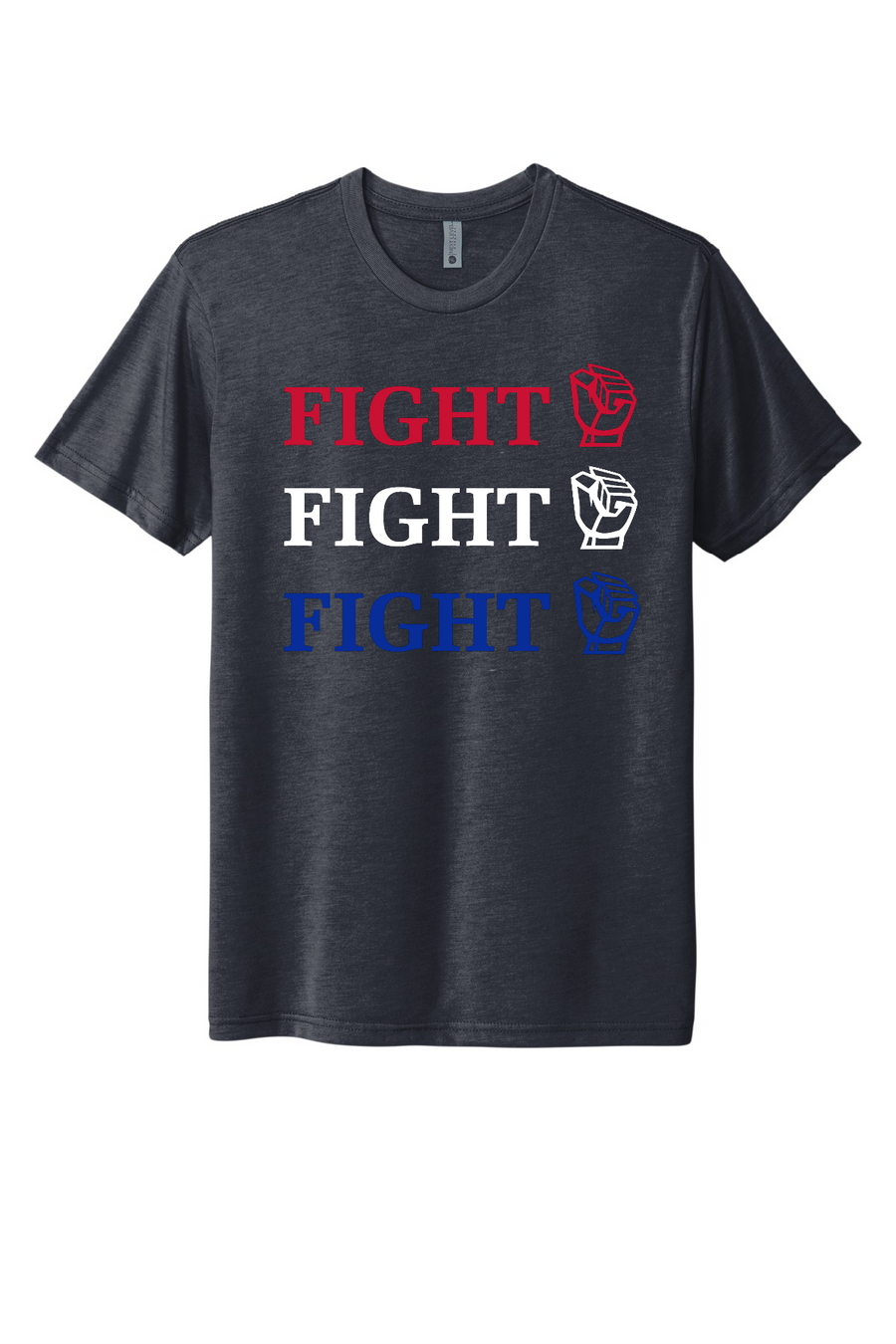 TRUMP - FIGHT FIGHT FIGHT - USA-Made Jersey Tee