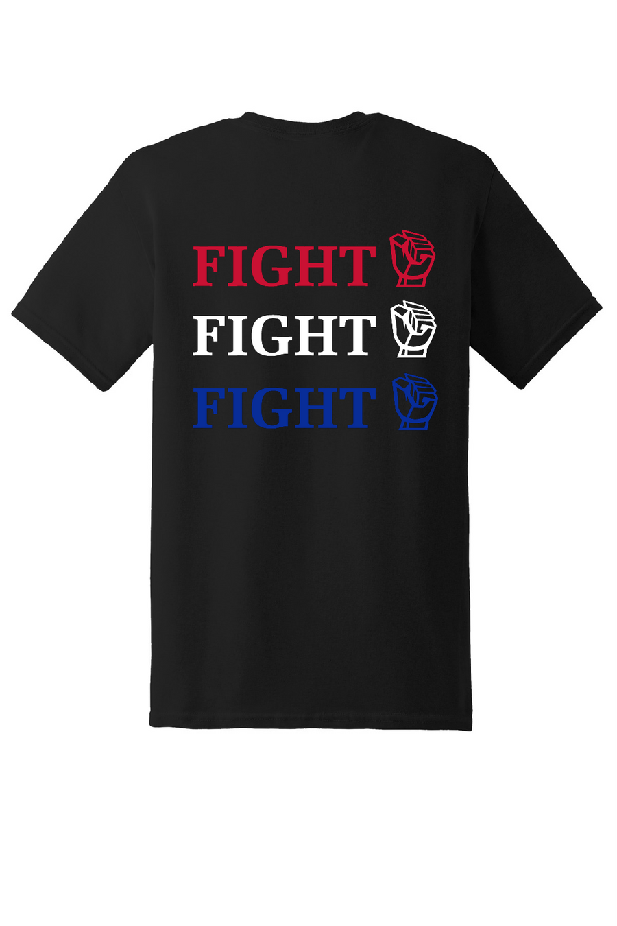 TRUMP - Trump/Vance FIGHT FIGHT FIGHT - USA-Made Jersey Tee