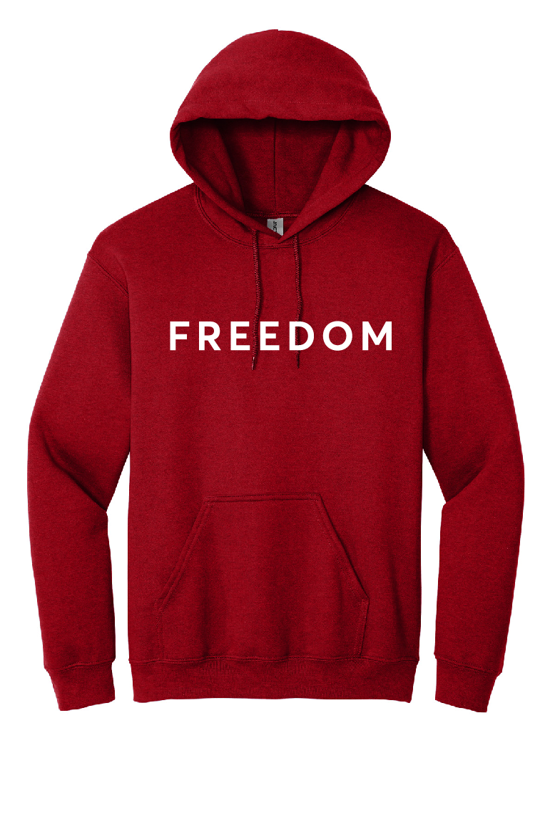 FREEDOM (CJK) - Gildan® Heavy Blend™ Hooded Sweatshirt