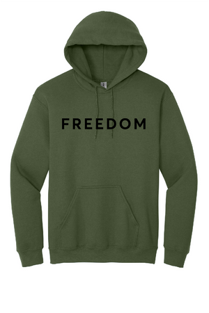 FREEDOM (CJK) - Gildan® Heavy Blend™ Hooded Sweatshirt