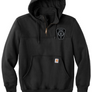 GPD - Carhartt ® Rain Defender ® Paxton Heavyweight Hooded Zip Mock Sweatshirt (Dispatch)