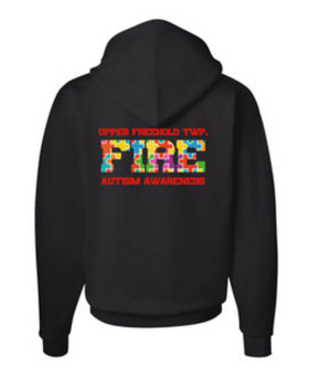 Upper Freehold FD Local 4306 - Hanes® EcoSmart® - Pullover Hooded Sweatshirt