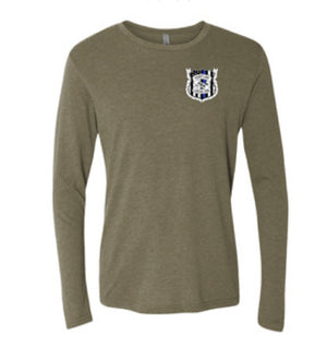 Fort Lee PBA #245 - Next Level CVC Long Sleeve T-Shirt (PBA)