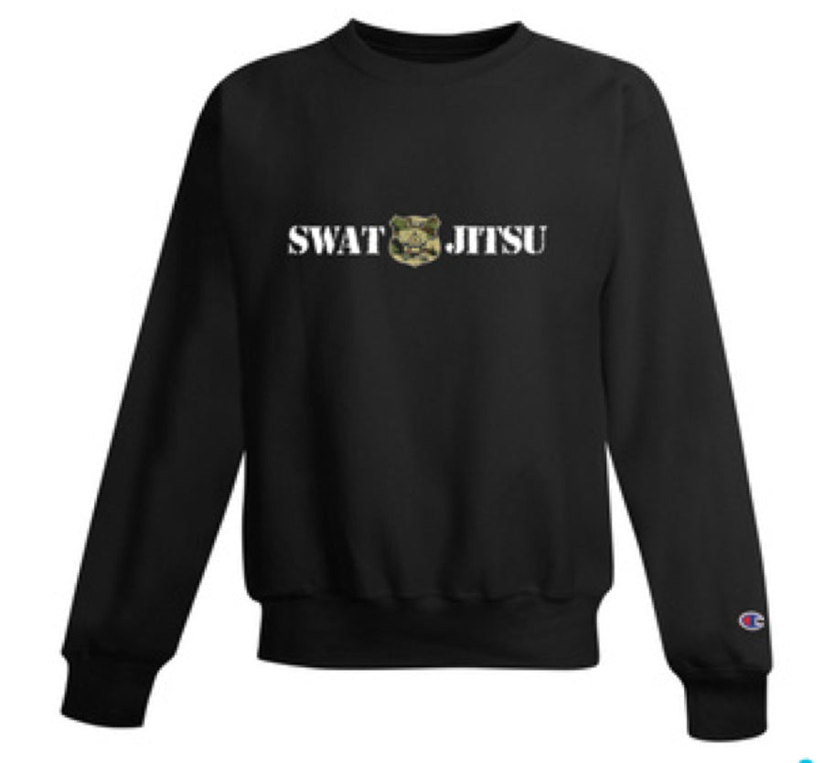 NJLEO - Champion Powerblend Crewneck Sweatshirt (SWAT JITSU)