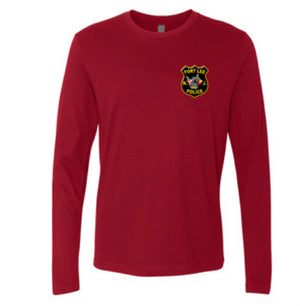 Fort Lee PBA #245 - Next Level CVC Long Sleeve T-Shirt (POLICE)