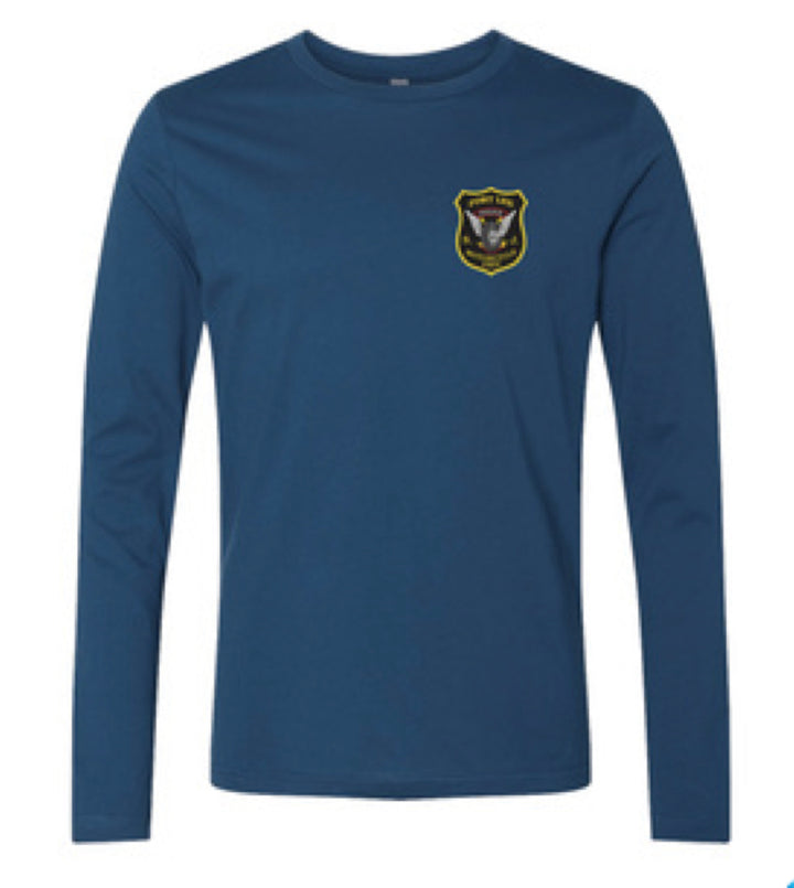 Fort Lee PBA #245 - Next Level CVC Long Sleeve T-Shirt (TRAFFIC)