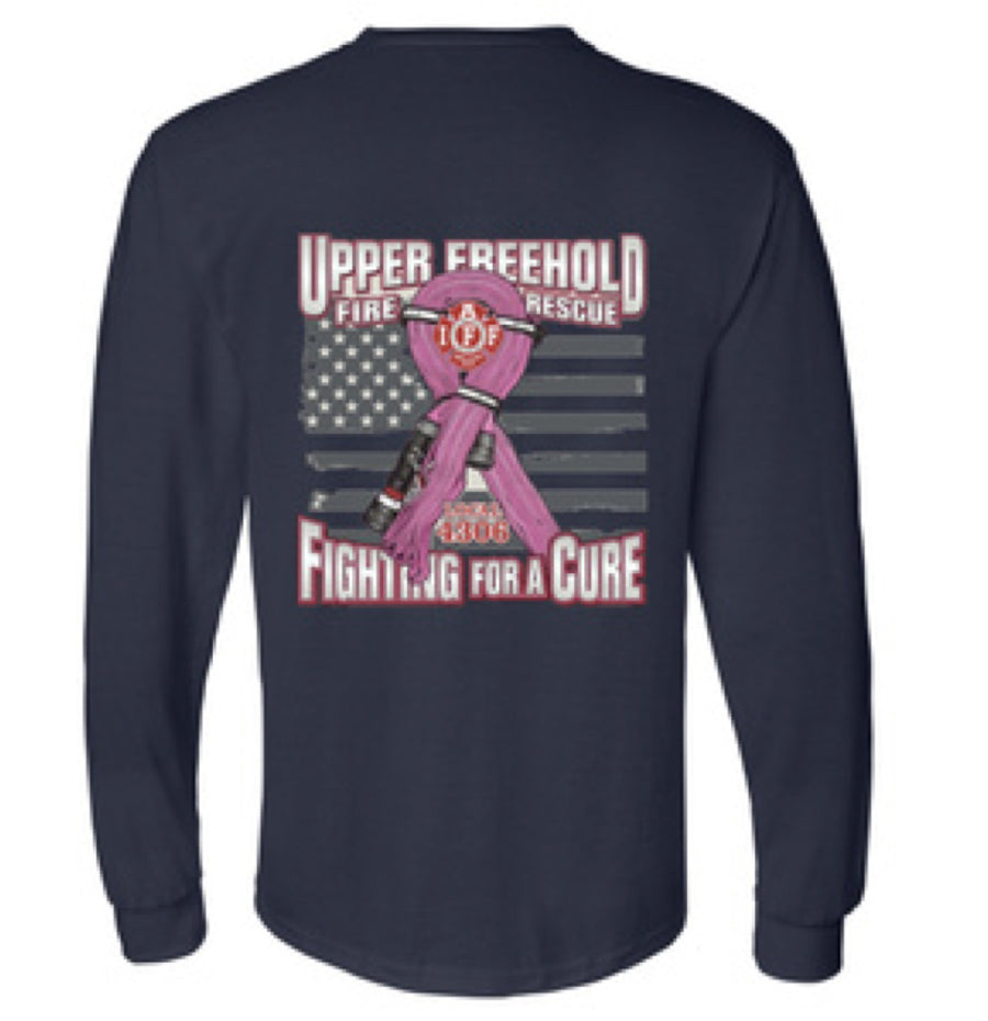 UFFD - BREAST CANCER AWARENESS - Gildan® - DryBlend® 50 Cotton/50 Poly Long Sleeve T-Shirt