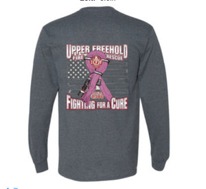 UFFD - BREAST CANCER AWARENESS - Gildan® - DryBlend® 50 Cotton/50 Poly Long Sleeve T-Shirt