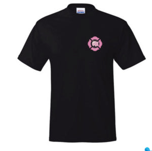 UFFD - BREAST CANCER AWARENESS- Hanes® - EcoSmart® 50/50 Cotton/Poly T-Shirt