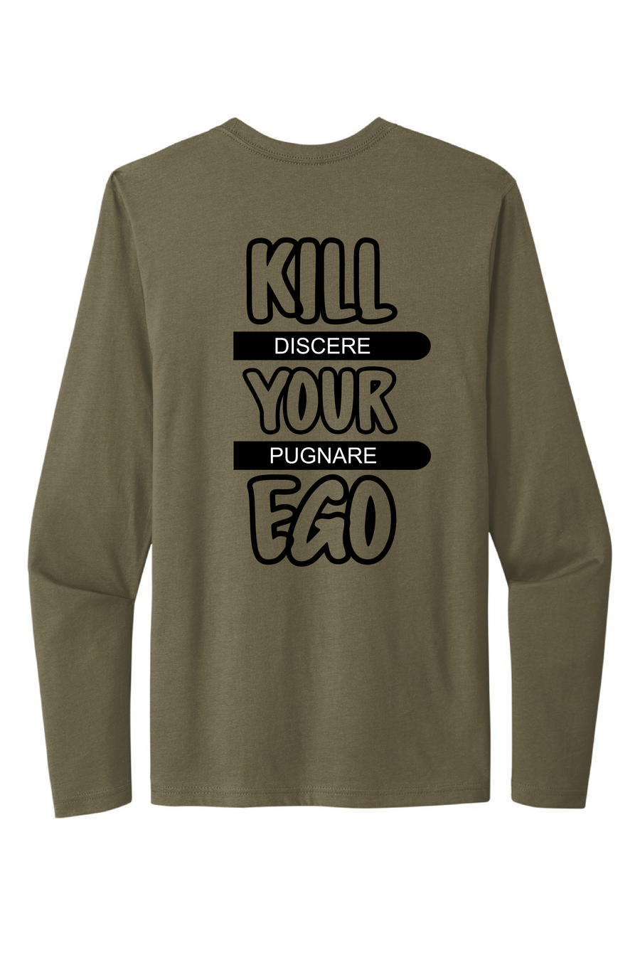 NJLEO - Next Level CVC Long Sleeve T-Shirt (AMERICA'S TEAM / KILL YOUR EGO)