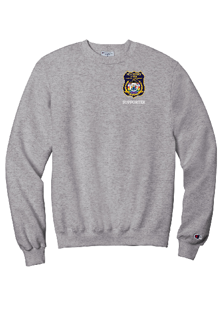 NJLGBTQ - Champion Powerblend Crewneck Sweatshirt (S)