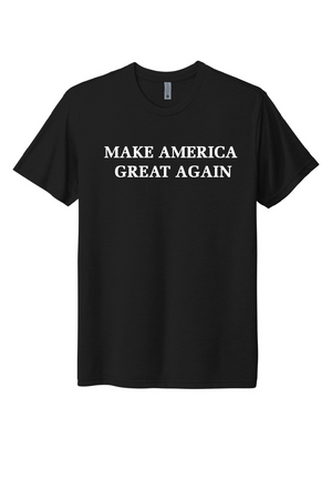 TRUMP - MAKE AMERICA GREAT AGAIN - USA-Made Jersey Tee